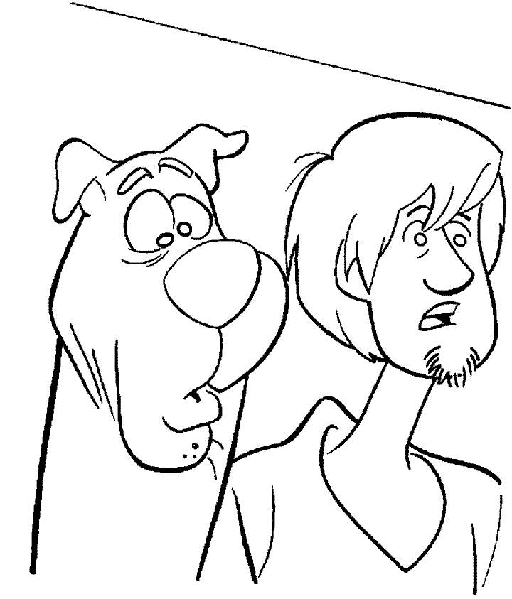 Cool Scooby Doo 33 Coloring Page