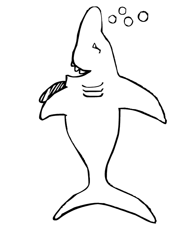 Cool Sea Animal 3 Coloring Page