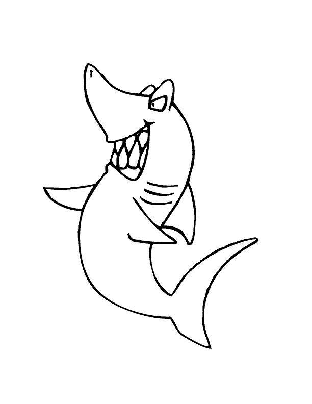 Sea Animal 9 For Kids Coloring Page