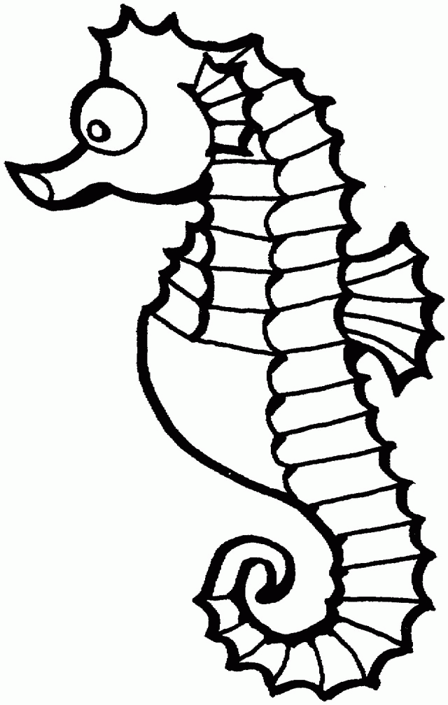 Cool Sea Life 14 Coloring Page