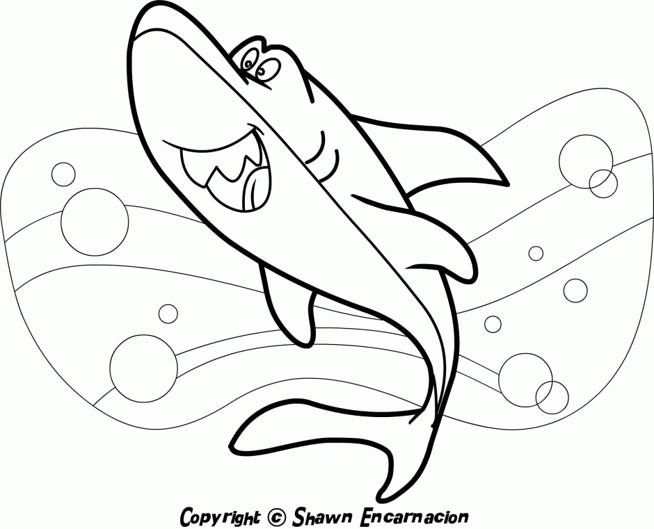 Sea Life 20 For Kids Coloring Page