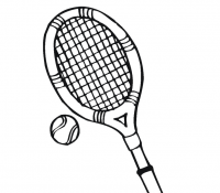 Badminton Racket Cool