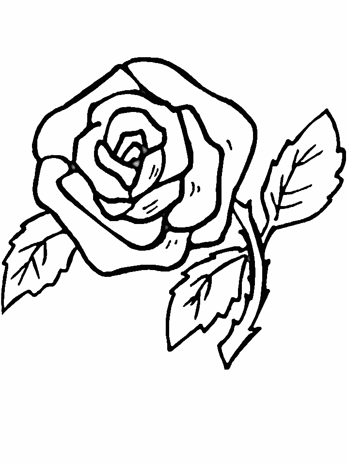 Simple Flower 32 Cool Coloring Page