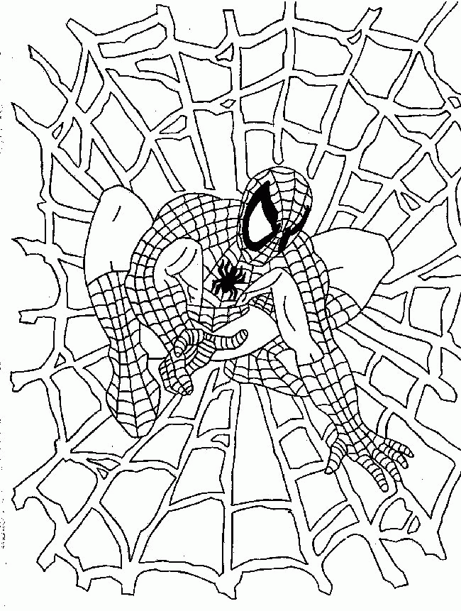 Spiderman 4 Cool Coloring Page