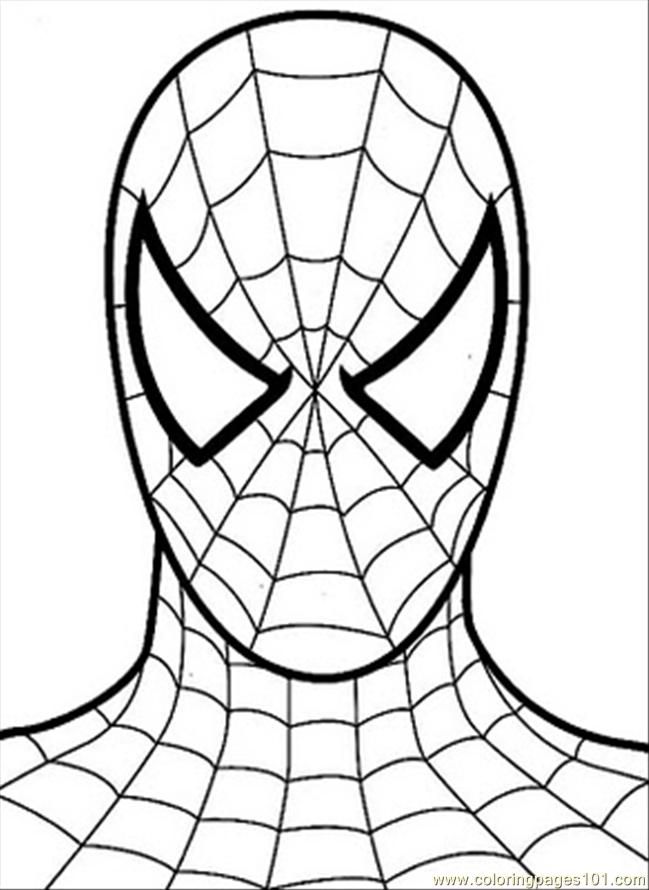 Spiderman 6 Cool Coloring Page