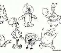 Spongebob Characters 11 For Kids