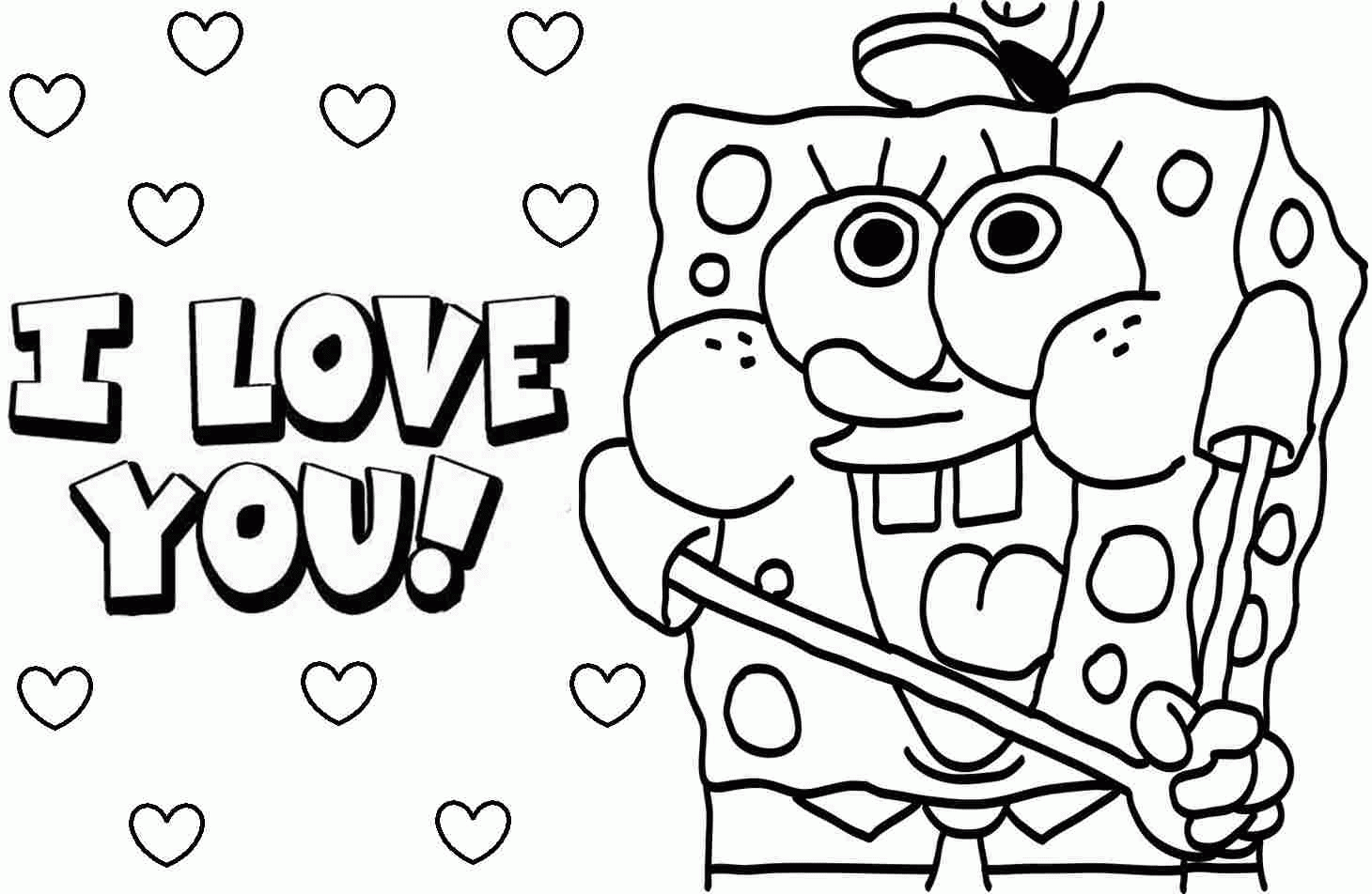 Spongebob Characters 47 Cool Coloring Page