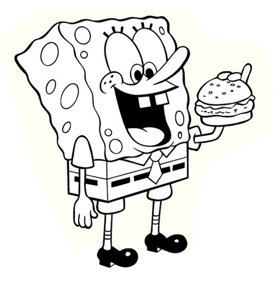 Spongebob Characters 61 Cool Coloring Page