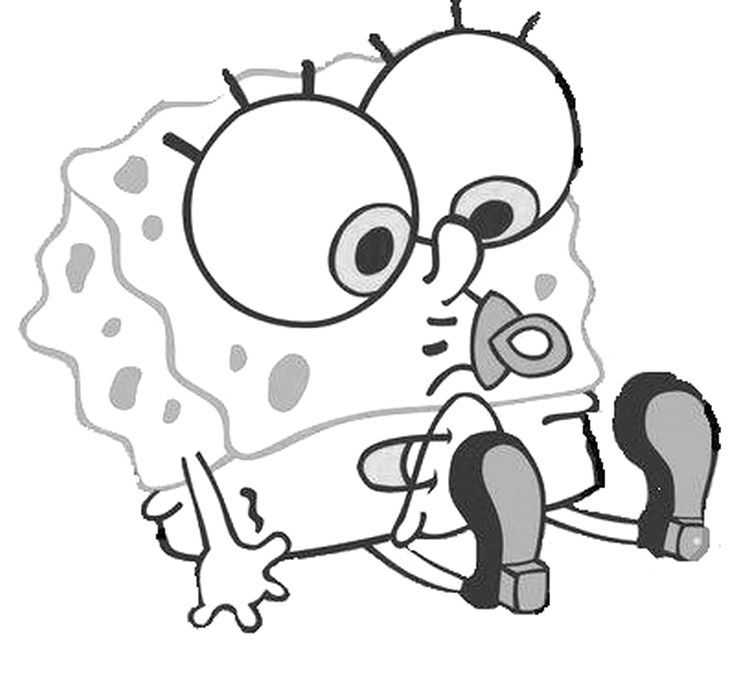 Spongebob Characters 63 Cool Coloring Page