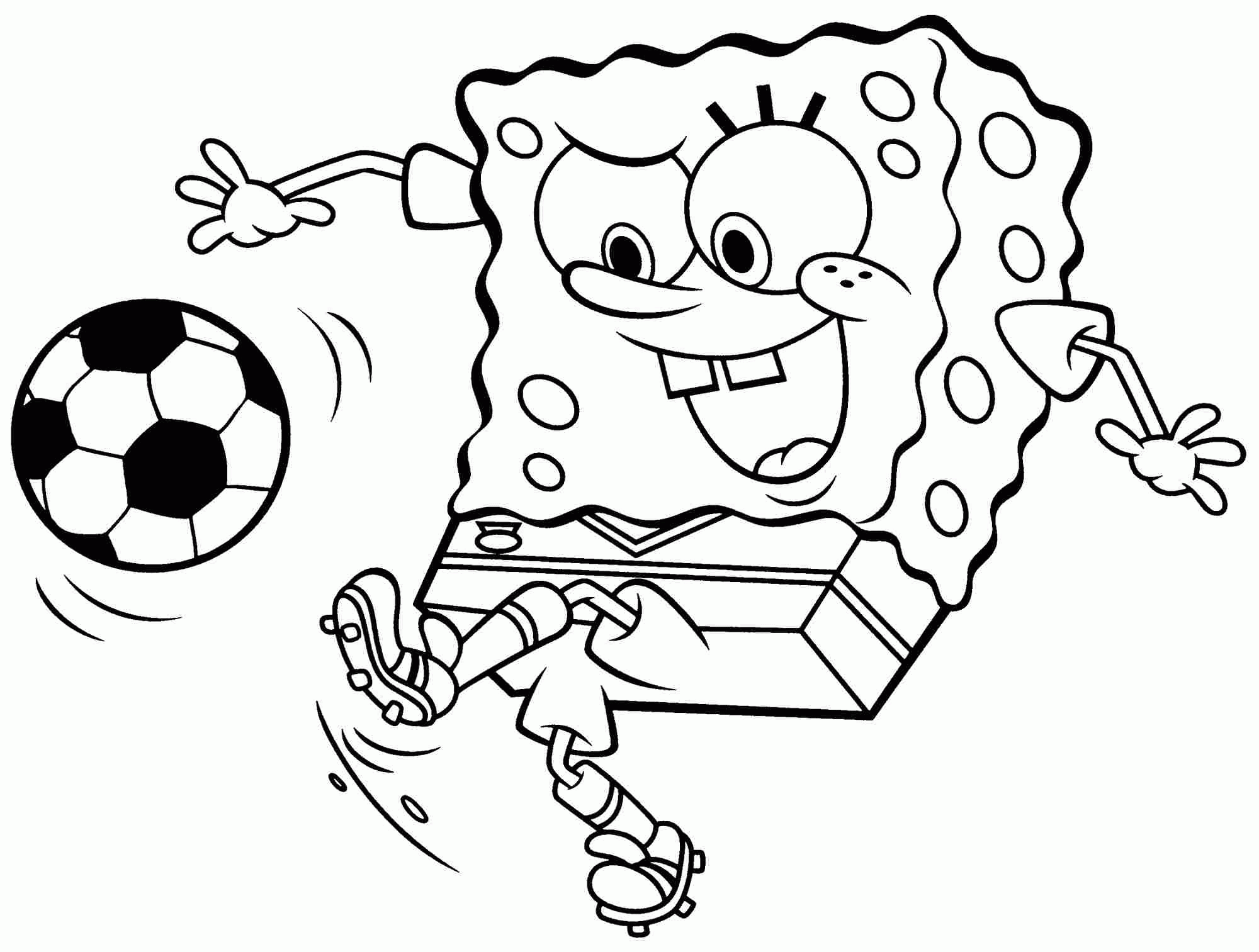 Spongebob Characters 66 For Kids Coloring Page