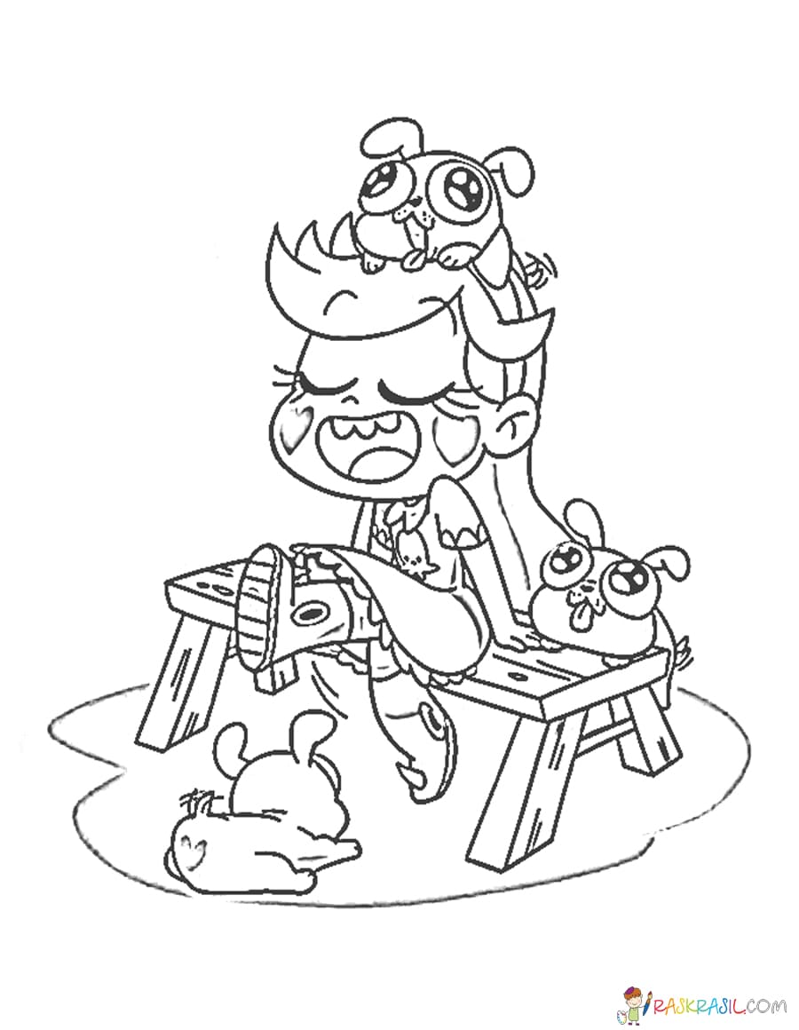 Star Vs The Forces Of Evil 30 Cool Coloring Page