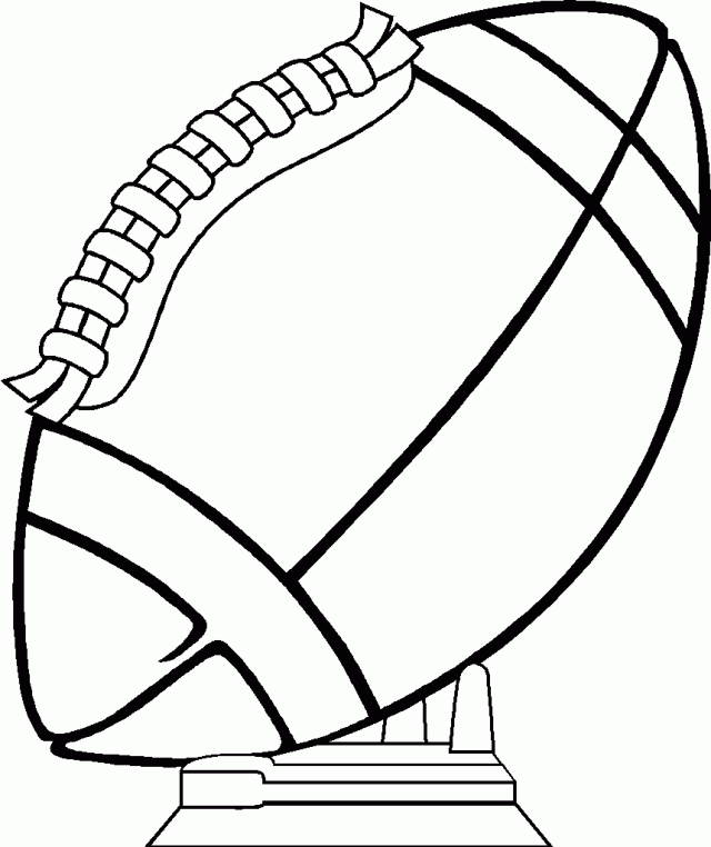 Superbowl 13 Cool Coloring Page