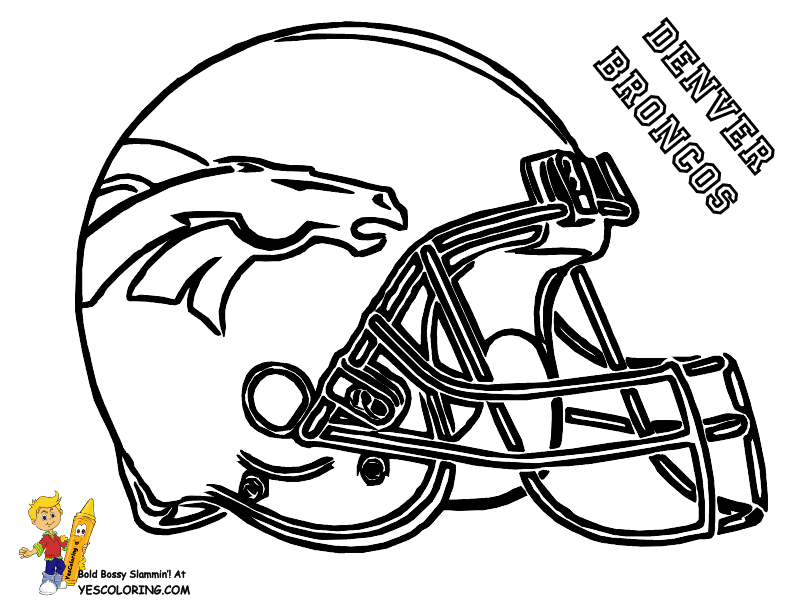 Superbowl 21 Cool Coloring Page