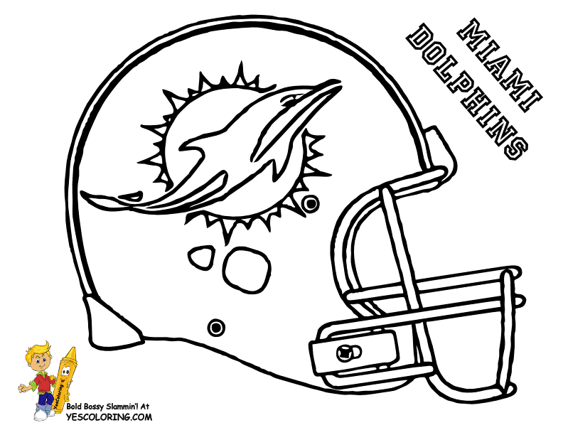 Superbowl 27 Cool Coloring Page