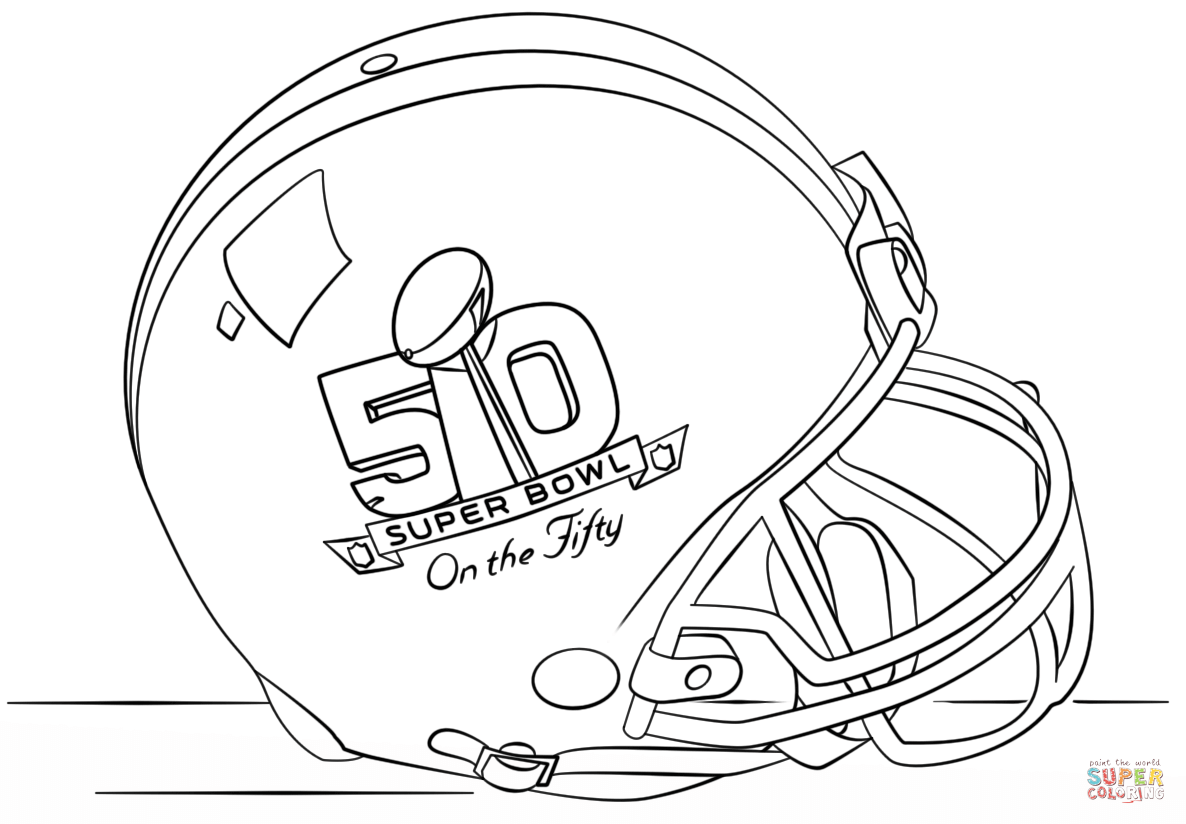 Superbowl 39 Cool Coloring Page