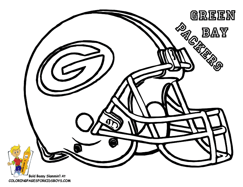 Superbowl 5 Cool Coloring Page