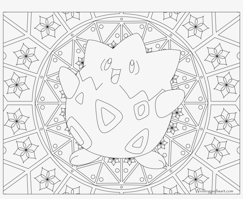 Togepi 10 Cool Coloring Page
