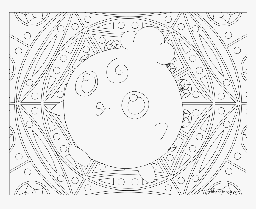 Togepi 14 Cool Coloring Page