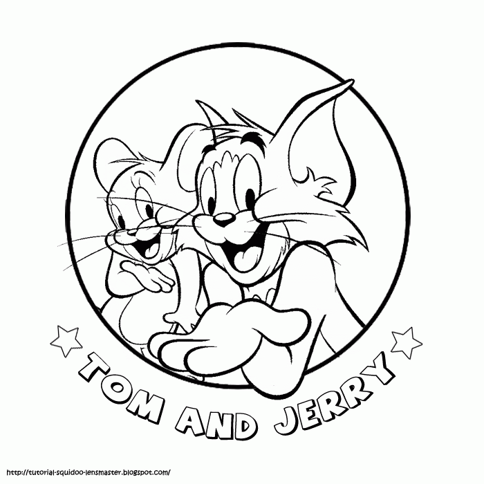 Tom and Jerry 15 For Kids Coloring Page