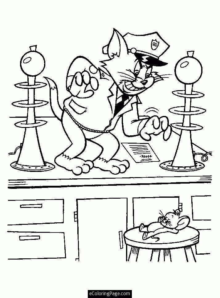 Cool Tom and Jerry 17 Coloring Page