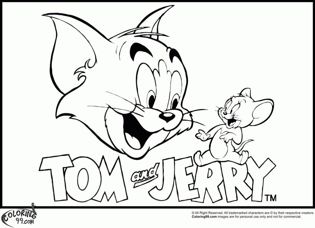 Tom and Jerry 29 Cool Coloring Page
