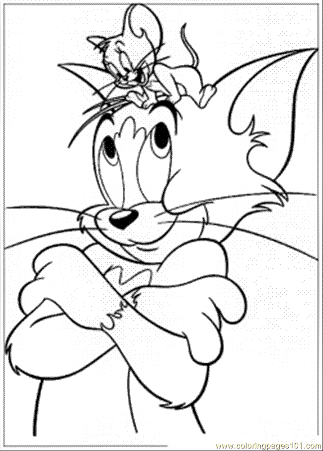 Tom and Jerry 38 For Kids Coloring Page