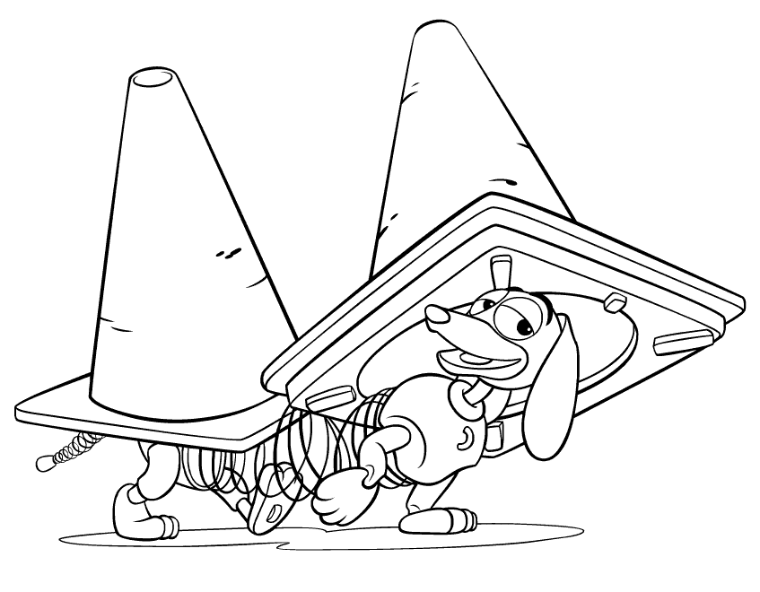 Toy Story 10 For Kids Coloring Page