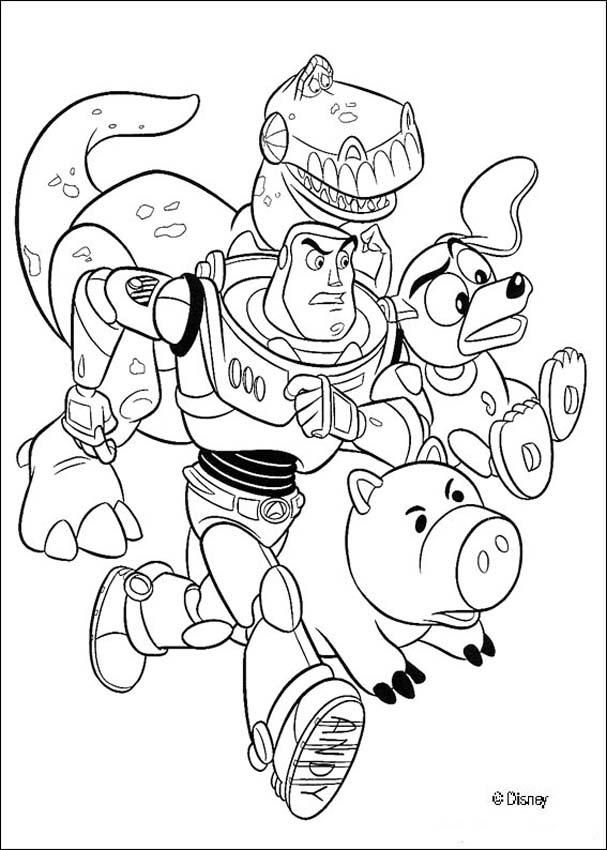 Toy Story 11 Cool Coloring Page