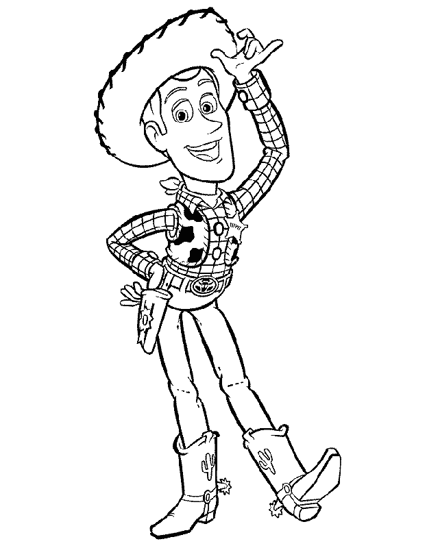 Toy Story 15 Cool Coloring Page