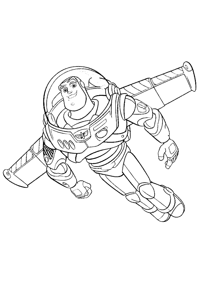 Toy Story 25 For Kids Coloring Page