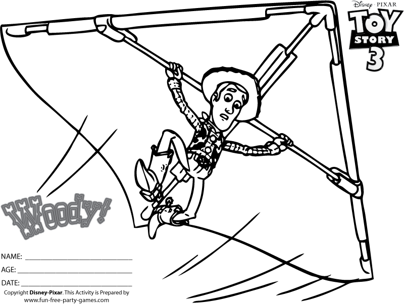 Cool Toy Story 31 Coloring Page