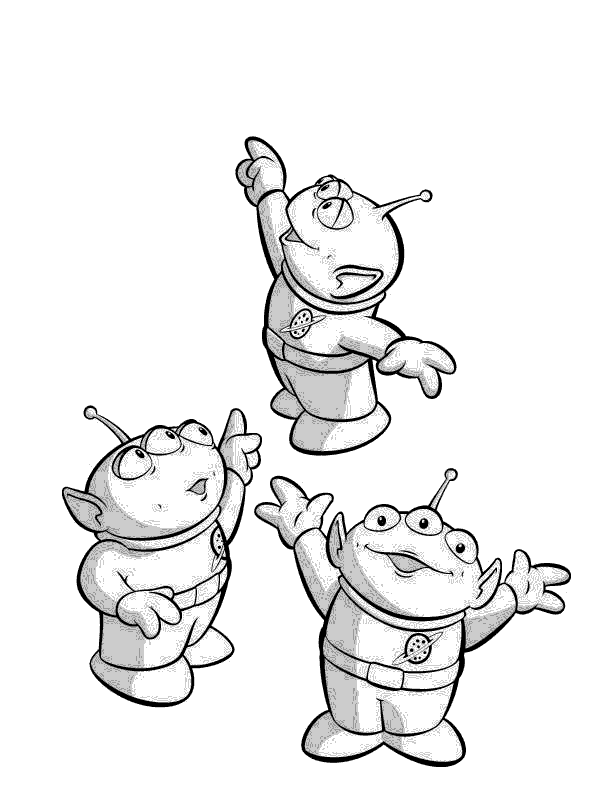 Toy Story 7 Cool Coloring Page