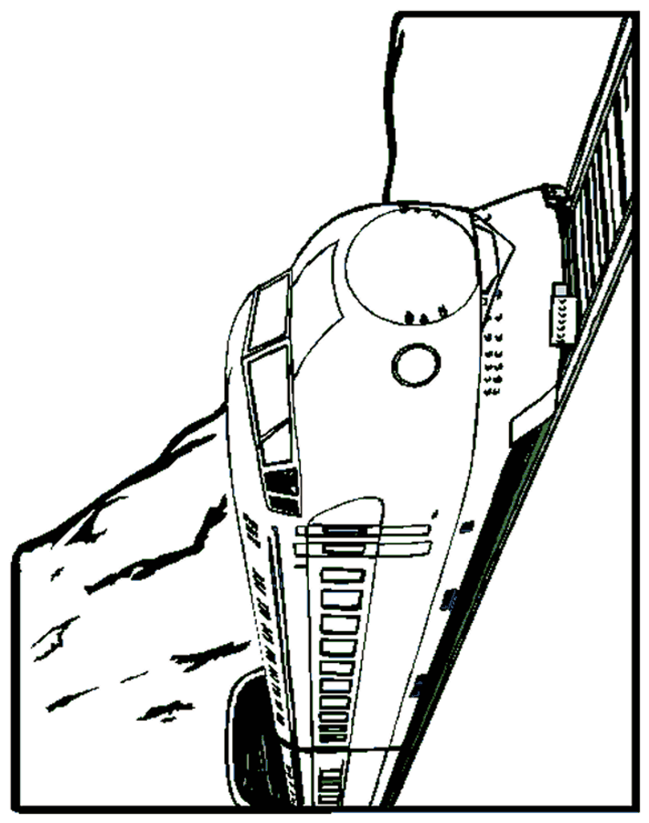 Train 41 Cool Coloring Page