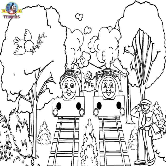 Train 43 Cool Coloring Page