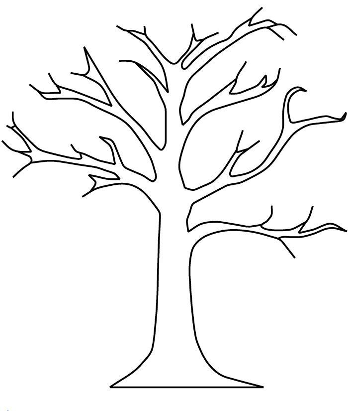 Tree 13 For Kids Coloring Page