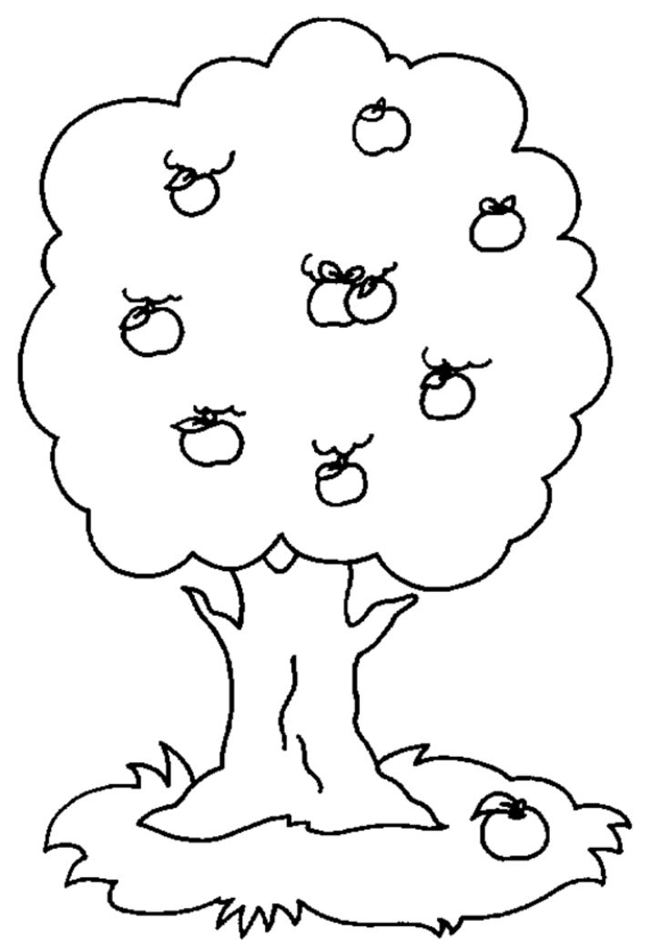 Tree 16 Cool Coloring Page