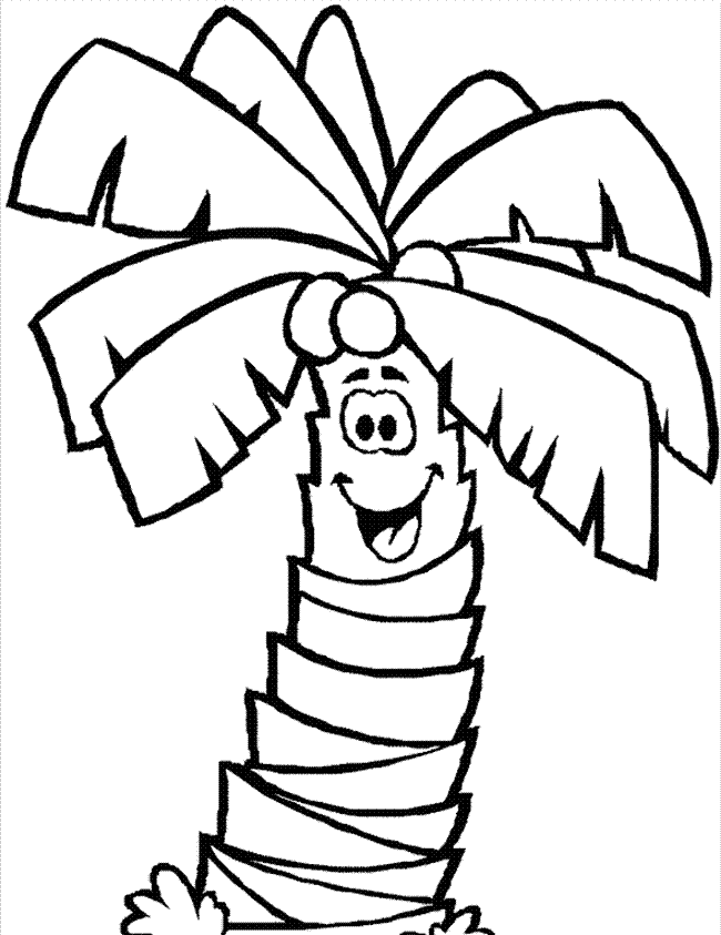 Tree 24 Cool Coloring Page