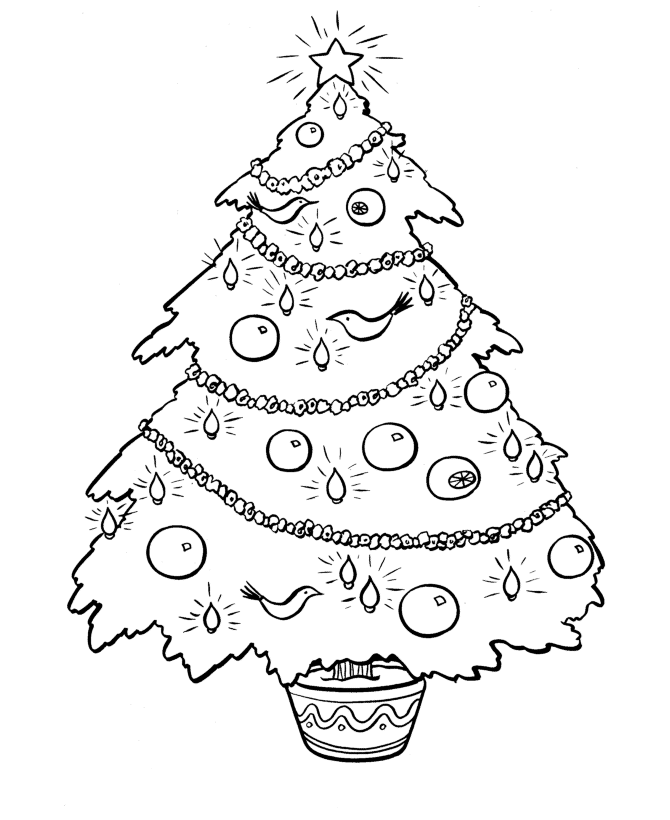 Cool Tree 27 Coloring Page