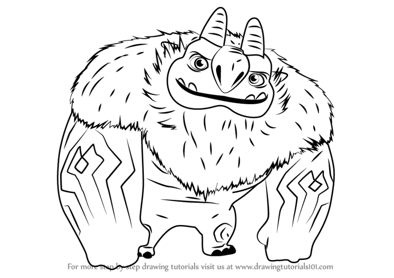 Trollhunters 23 Cool Coloring Page
