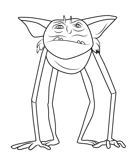 Cool Trollhunters 8 Coloring Page