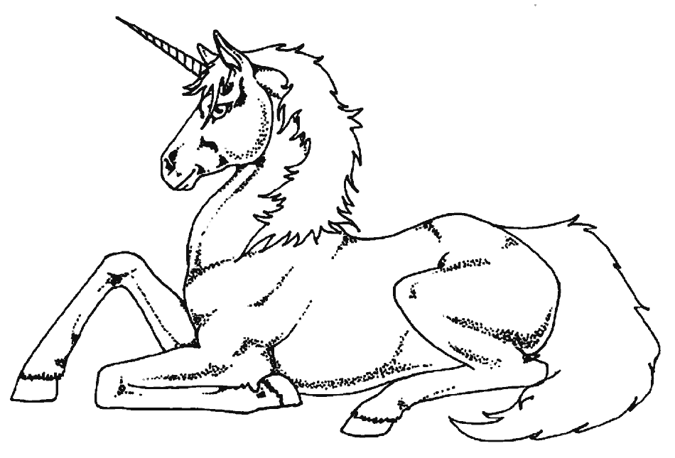 Unicorn 20 Cool Coloring Page