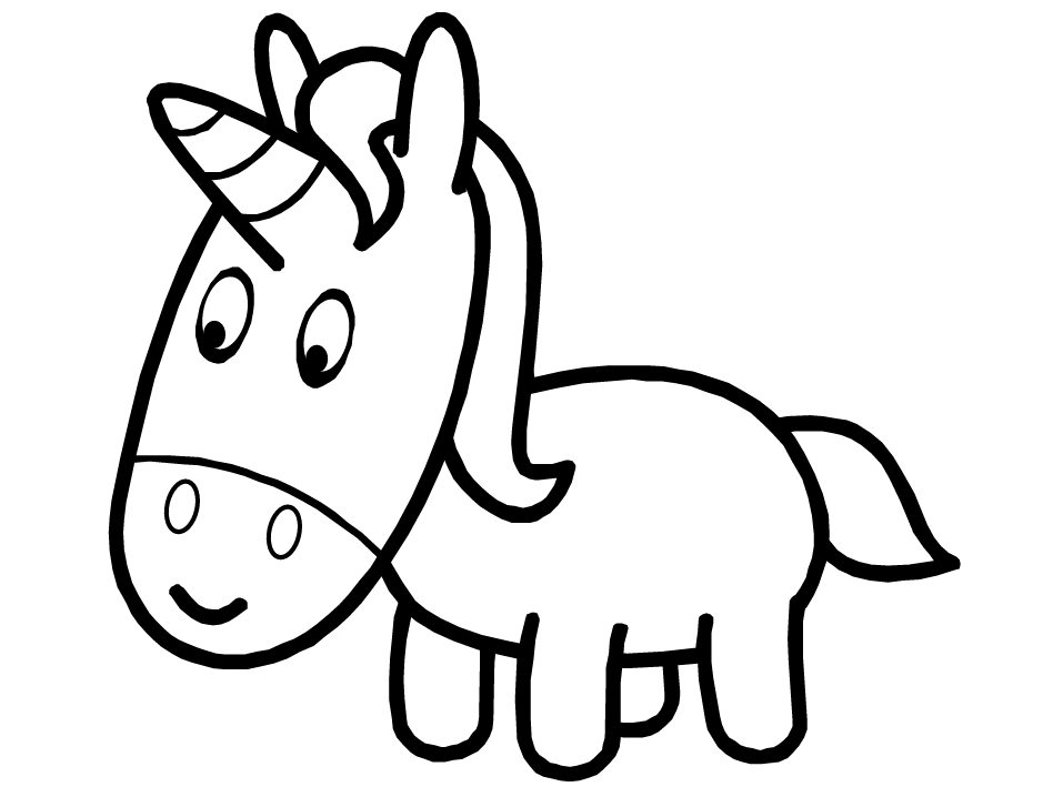 Unicorn 22 Cool Coloring Page