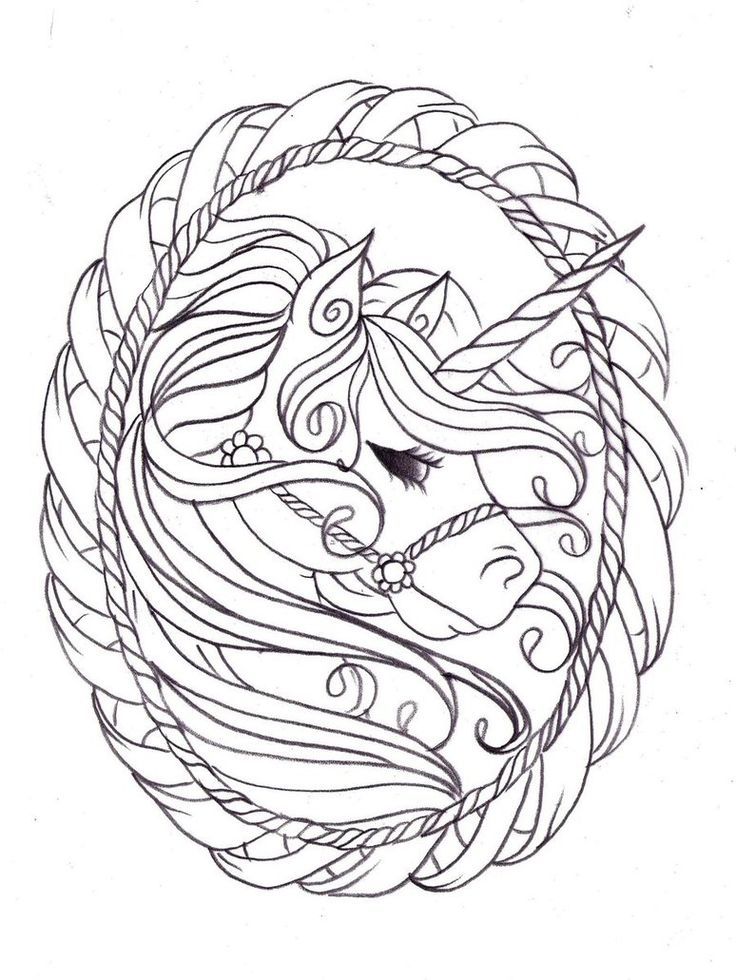 Unicorn 32 Cool Coloring Page