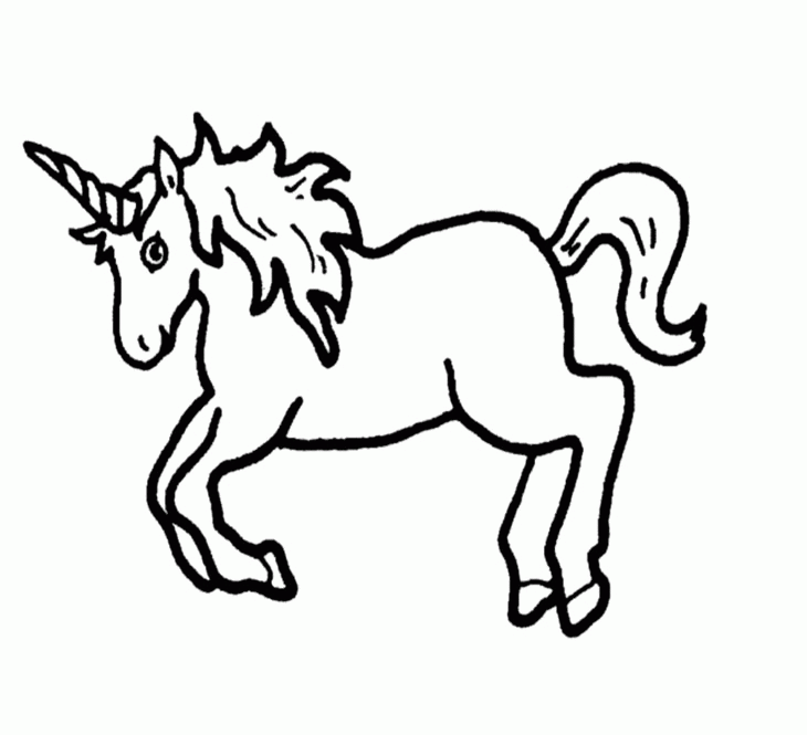 Unicorn 36 Cool Coloring Page