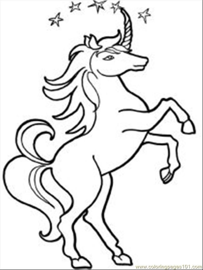 Unicorn 42 Cool Coloring Page
