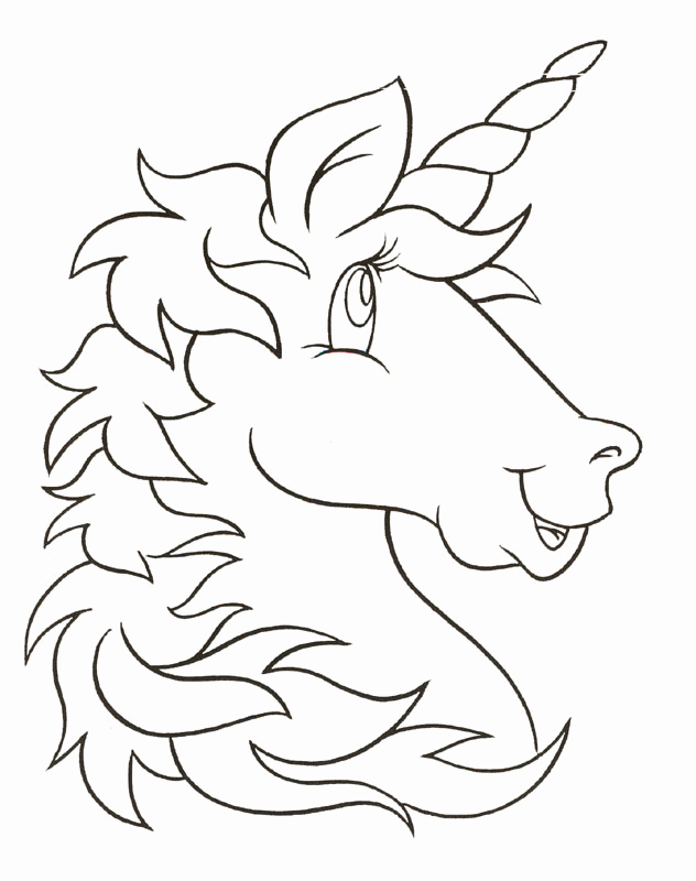 Unicorn 5 Cool Coloring Page