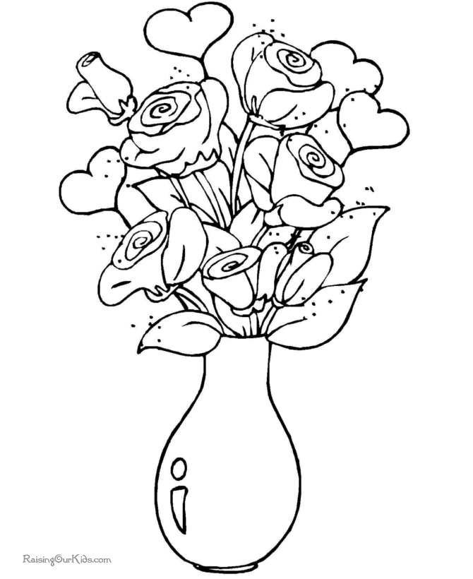 Valentine’s Day 20 Cool Coloring Page