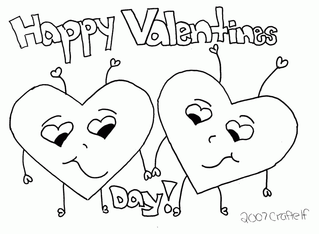 Valentine’s Day 26 Cool Coloring Page