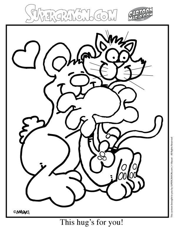 Valentine’s Day 29 Cool Coloring Page