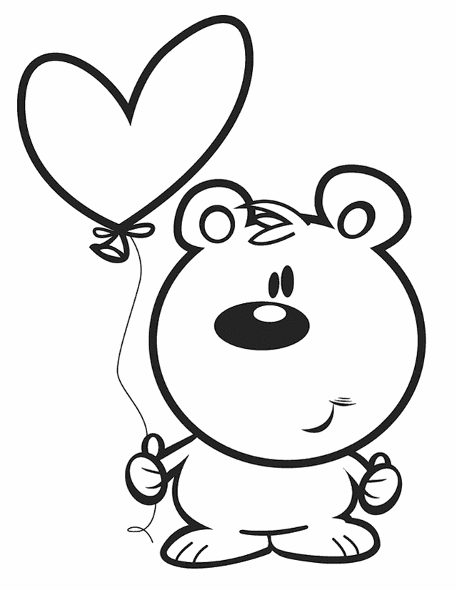 Valentine’s Day 35 Cool Coloring Page